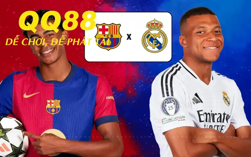 Cả Real Madrid và Barcelona đều đang có phong độ tốt, đây hứa hẹn sẽ là một trận cầu rực lửa và có nhiều bàn thắng (Ảnh: Khel Now).